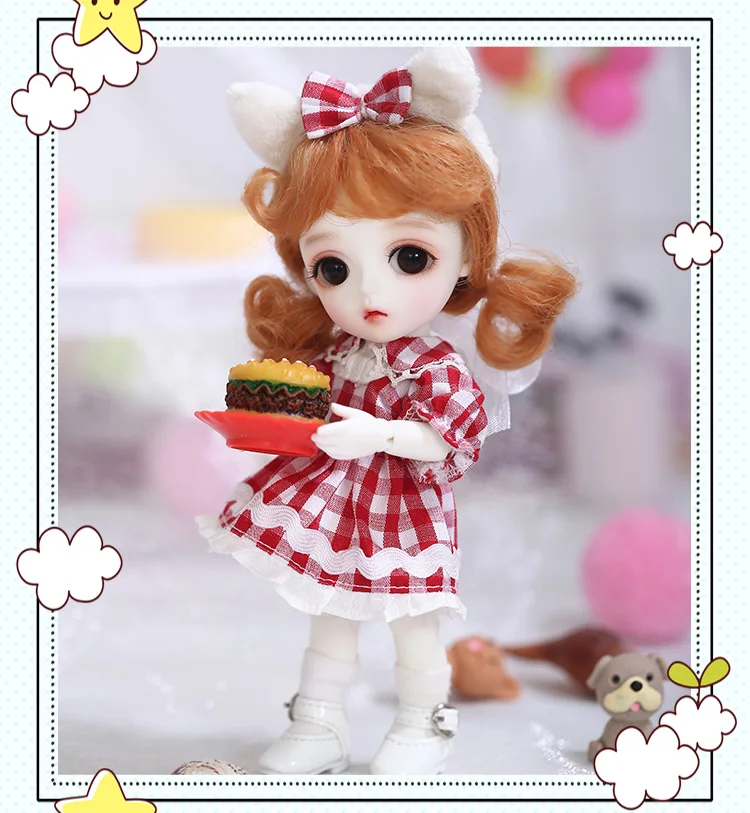 Linachouchou Baby miu bjd yosd куклы 1/8 модель тела для мальчиков или девочек bjd кукла подарок Мода