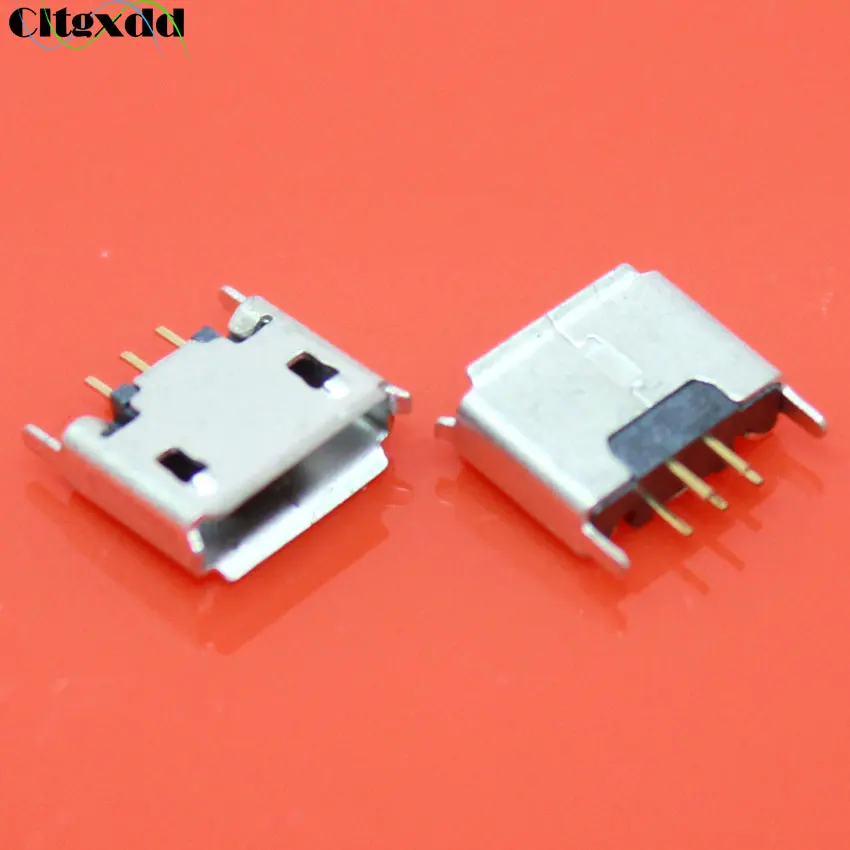 Cltgxdd микро USB разъем для зарядки порт 5pin 180 градусов Женский мобильного телефона