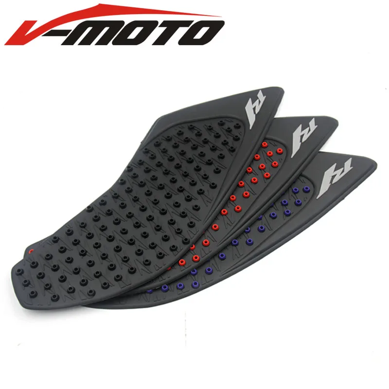 Противоскользящий коврик для бака мотоцикла Yamaha YZF R1 YZFR1 YZF-R1 2004-2016 3M боковой