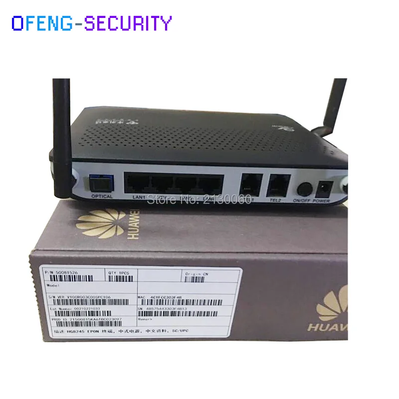 Система доступа к терминалу Huawei HG8245 EchoLife FTTx GPON с 2 портами 1usb Wi-Fi оригинальная