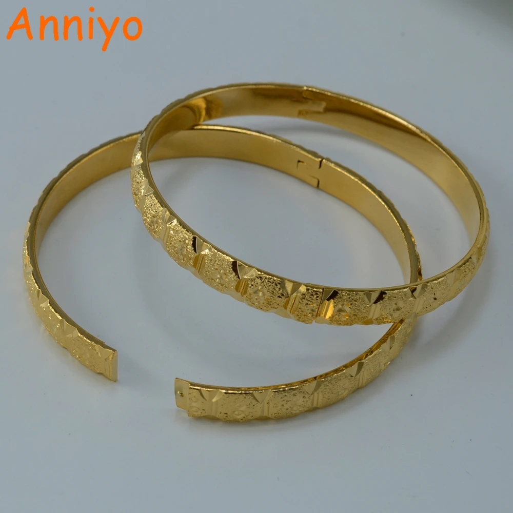 Anniyo Цельный/браслет для женщин золотого цвета ювелирные изделия браслет девочки