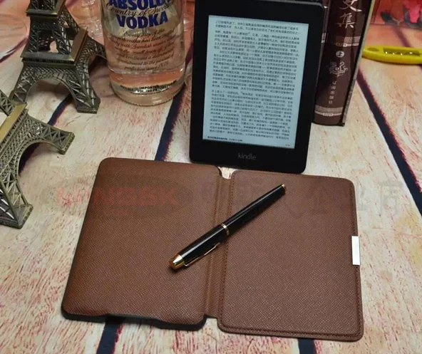 Чехол из искусственной кожи для Amazon kindle paperwhite 1 и 2 3 с сенсорным экраном basic ereader ebook
