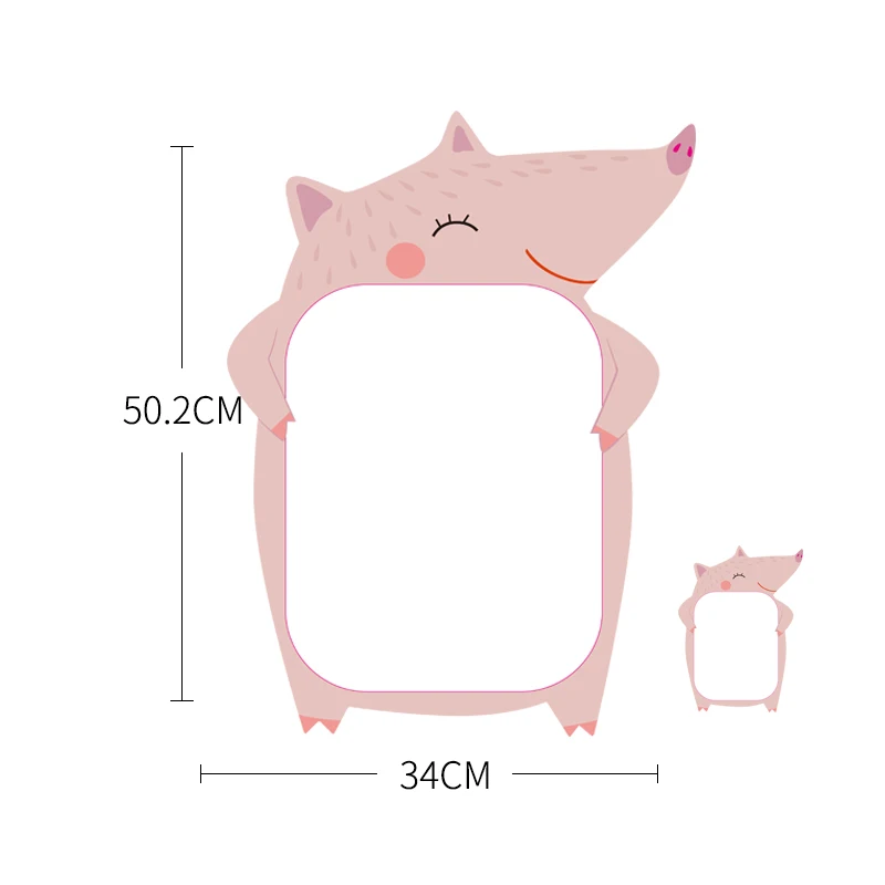 Доска для рисования Pinky Pig с ручкой креативная развивающая игрушка раннего
