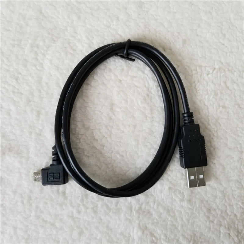 100 шт./лот 90 градусов левый угол микро USB папа к мужской удлинитель данных кабель