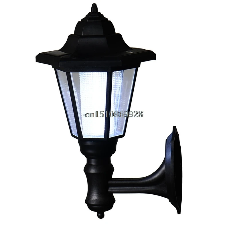 

Solar Power LED Light Path Way Wall Landscape Mount Garden Fence Lamp Outdoor