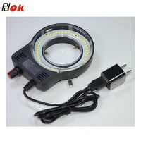 pdok 48 led adjustable ring light illuminator lamp for stereo zoom microscope usb plug