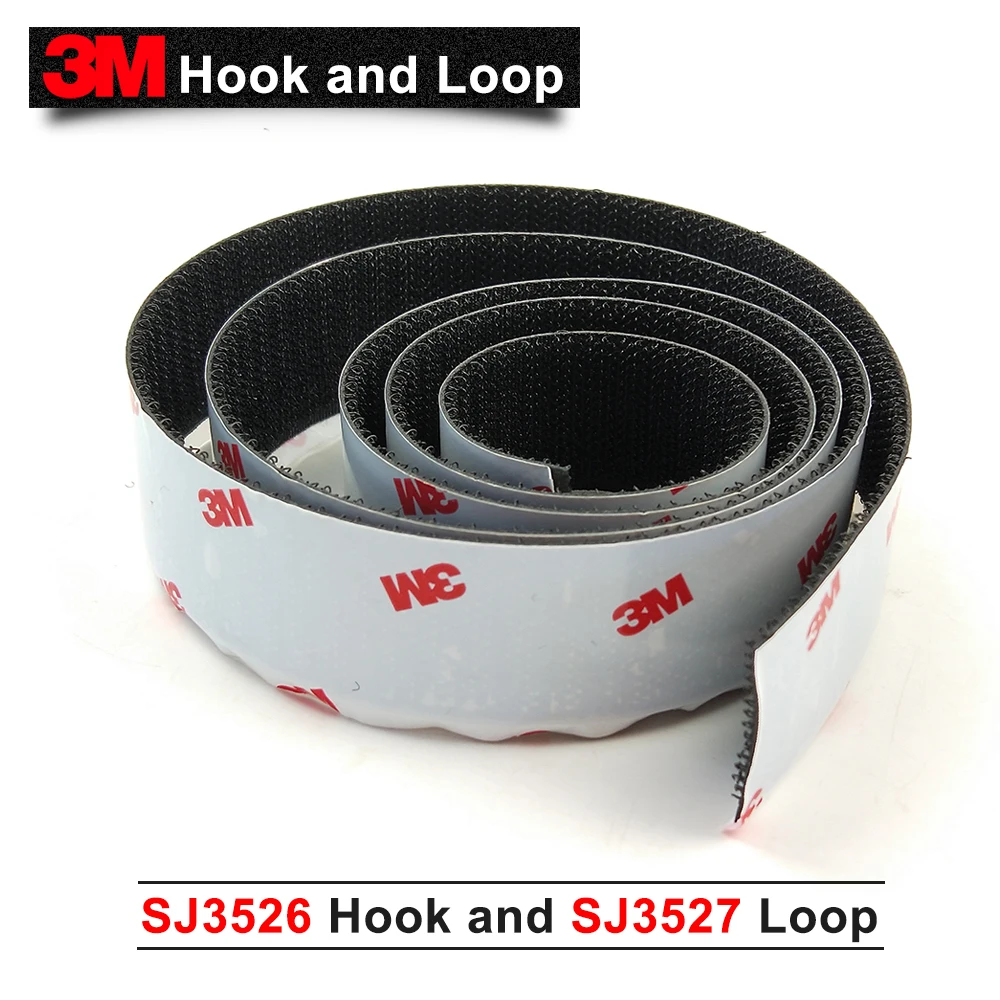 Бесплатная доставка 3 м крюк и петля SJ3526/SJ3527 Scotchmate Reclosable застежка 1 "* 50 ярдов