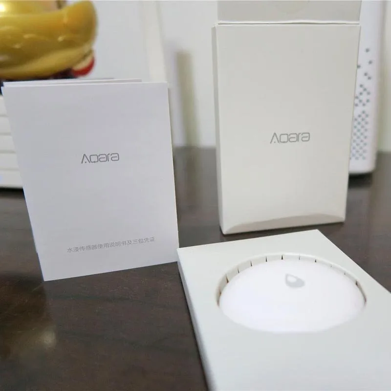 Датчик воды Nieuwe Aqara Аварийная сигнализация потопа детектор Zigbee Draadloze