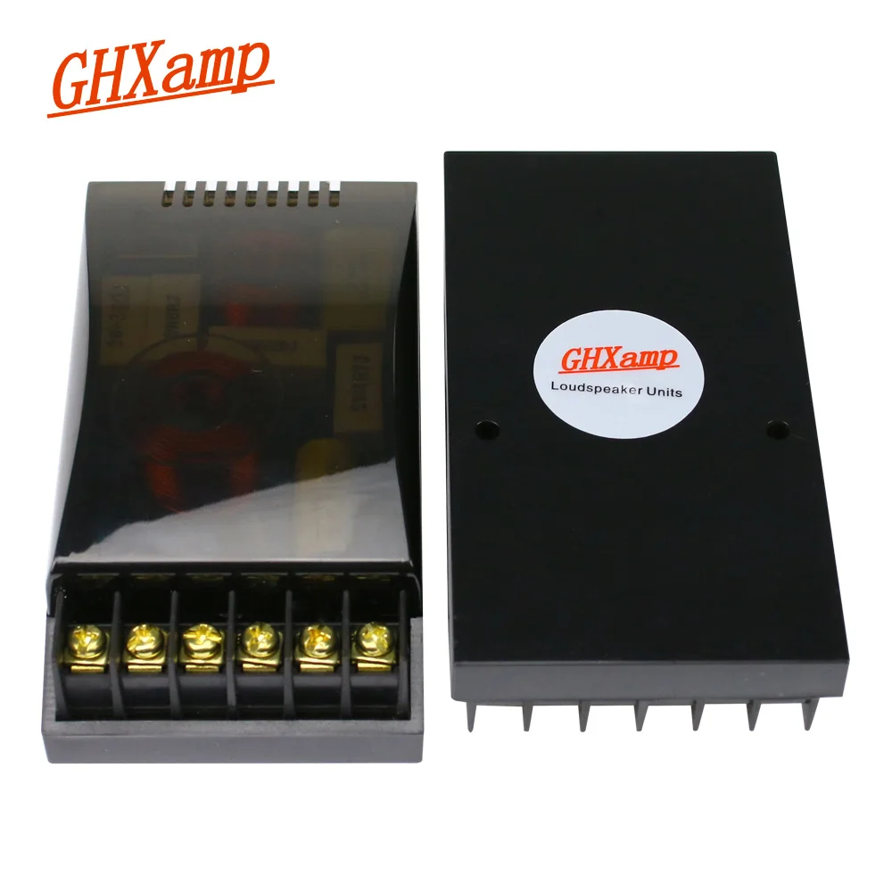 GHXAMP Hifi автомобильный динамик кроссовер 120 вт 2 сторонний 4 8 ом тройные басы