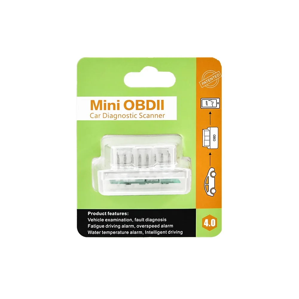 МИНИ OBD2 V4.0 Новейшая ELM327 Поддержка IOS/Android/Windows Система OBDII EOBD Код Сканер Автомобиля