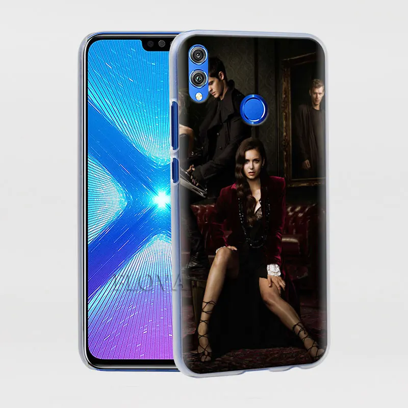 Чехол для телефона с дневниками вампира для Honor 20 Pro 9 10 Lite Y7 Y9 8X 8A 8C 8 s View 20, Жесткий Чехол из поликарбоната