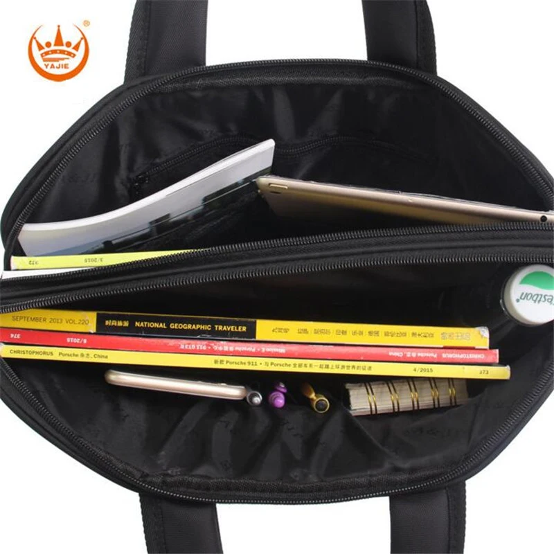 YAJIE компьютерные сумки для мужчин через плечо портфель-сумка на