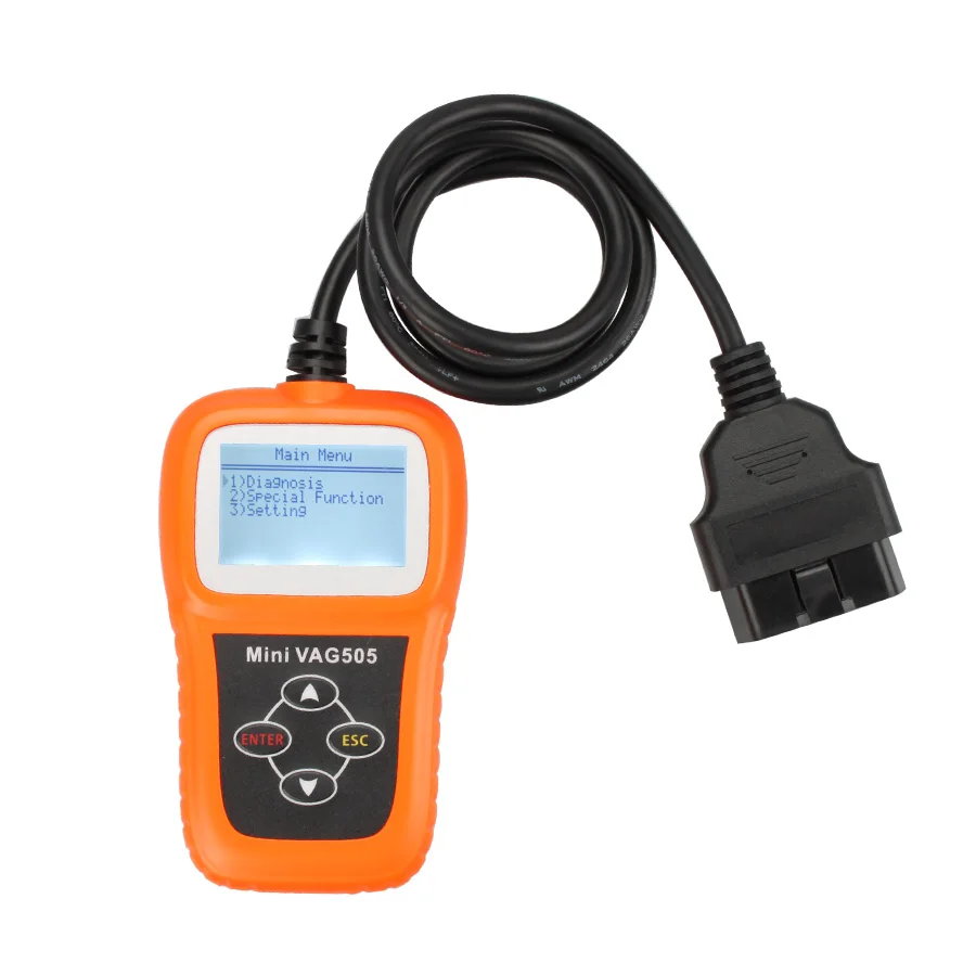 10pcs DHL Free Memoscan Mini VAG505 Professional memo scanner Vag 505 OBDii CAN OBD Code Scanner tool For VW/For AUDI |
