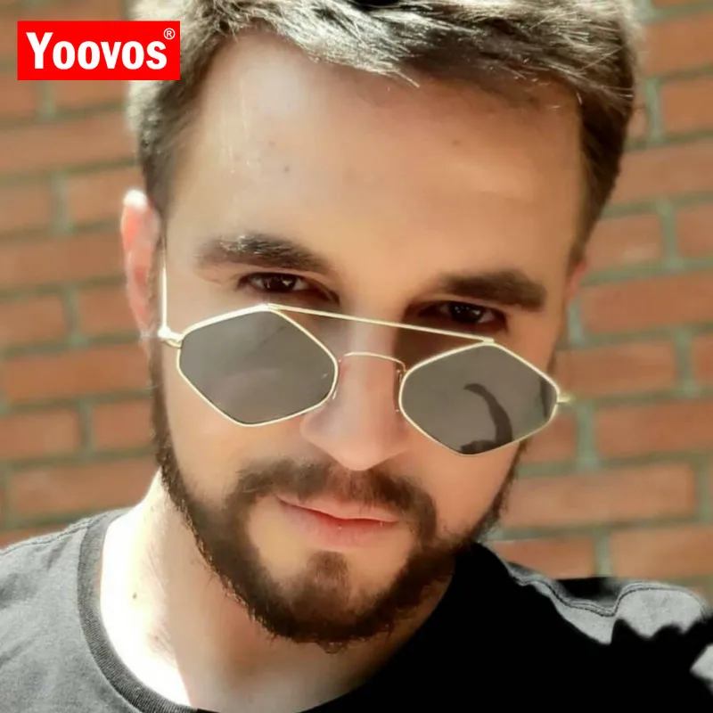 

Yoovos 2021 New Sunglasses Women/Men Vintage Brand Designer Glasses Men Small Frame Shopping Sun Glasses Oculos De Sol UV400