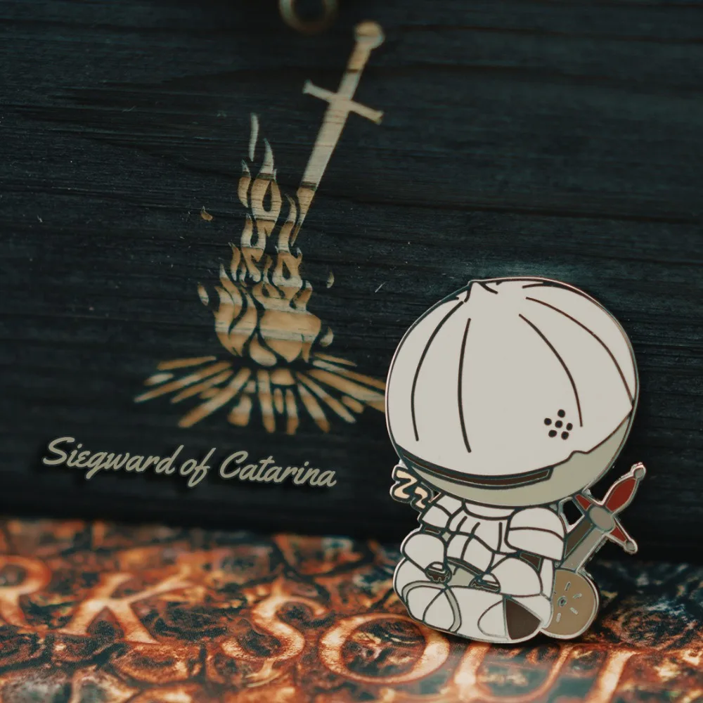 Игра темная душа 3 значка Косплей пожарный Хранитель Solaire of Astora ARTORIAS