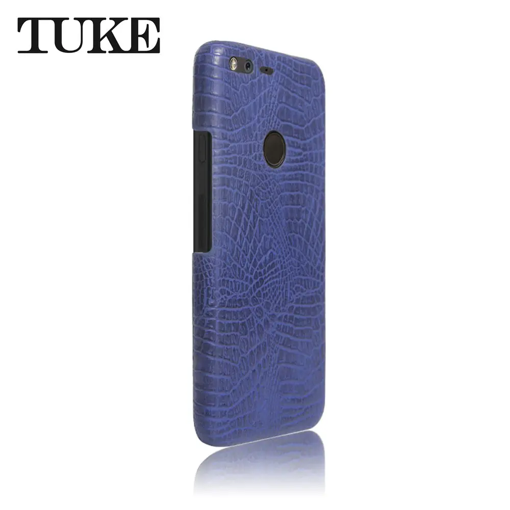 TUKE Crocodile Pattern Case for Google Pixel Hard PC Back Cover For lte Leather Capa 1 Plastic | Мобильные телефоны и