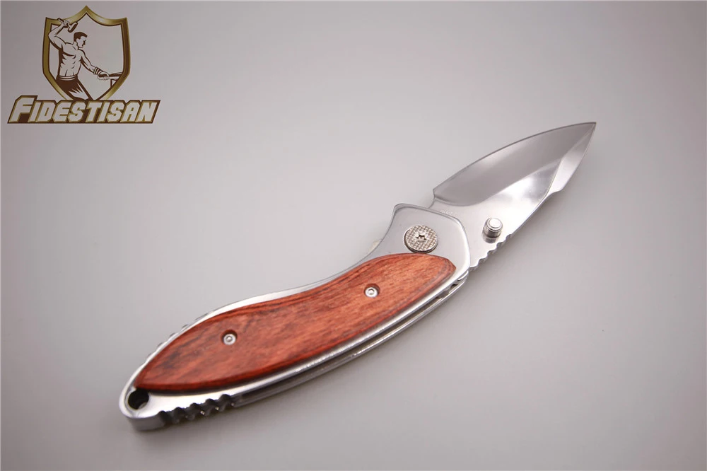 Малые формы Karambit нож деревянной ручкой Открытый Фикчированный охотничий кемпинг