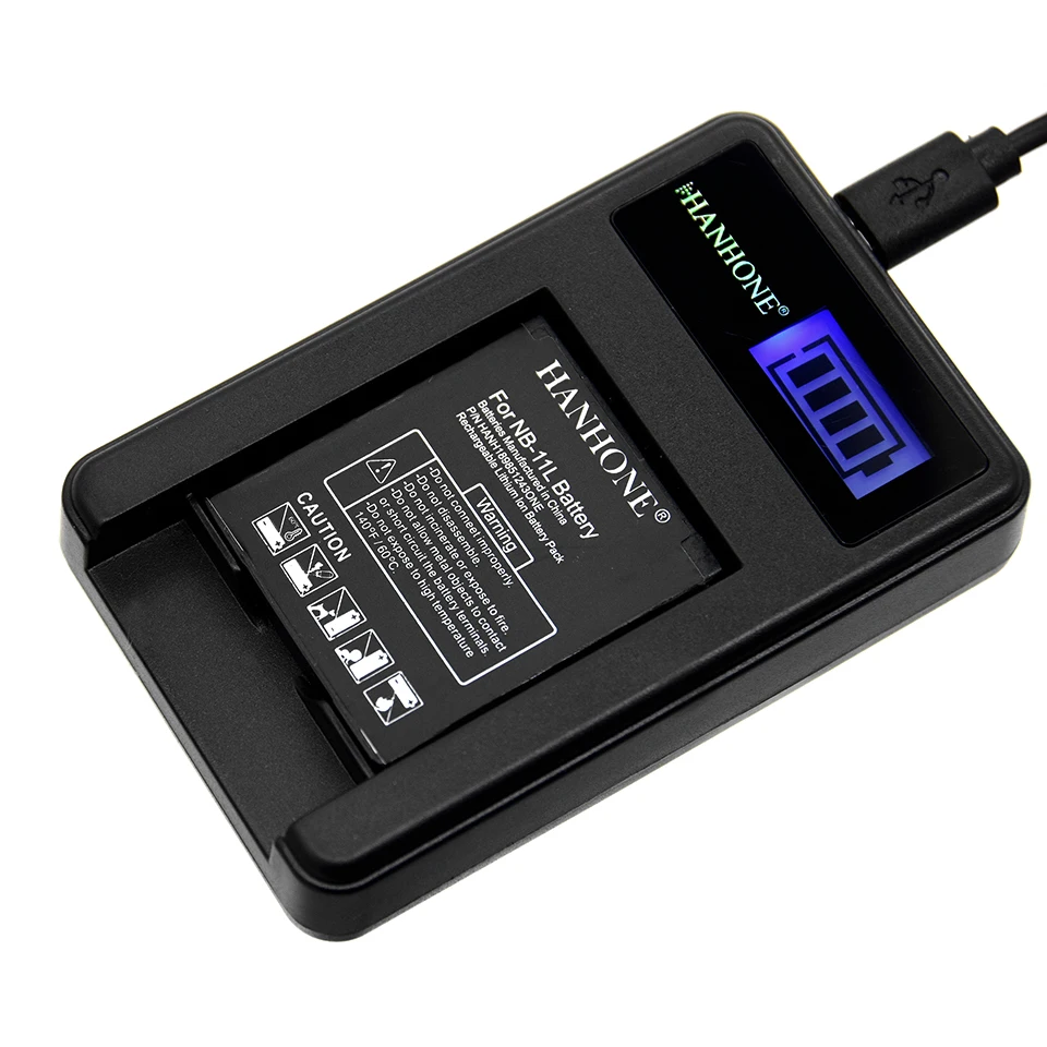3 шт. аккумуляторы 1500 мАч NB11L NB-11L NB 11L + зарядное устройство USB с ЖК-дисплеем для Canon