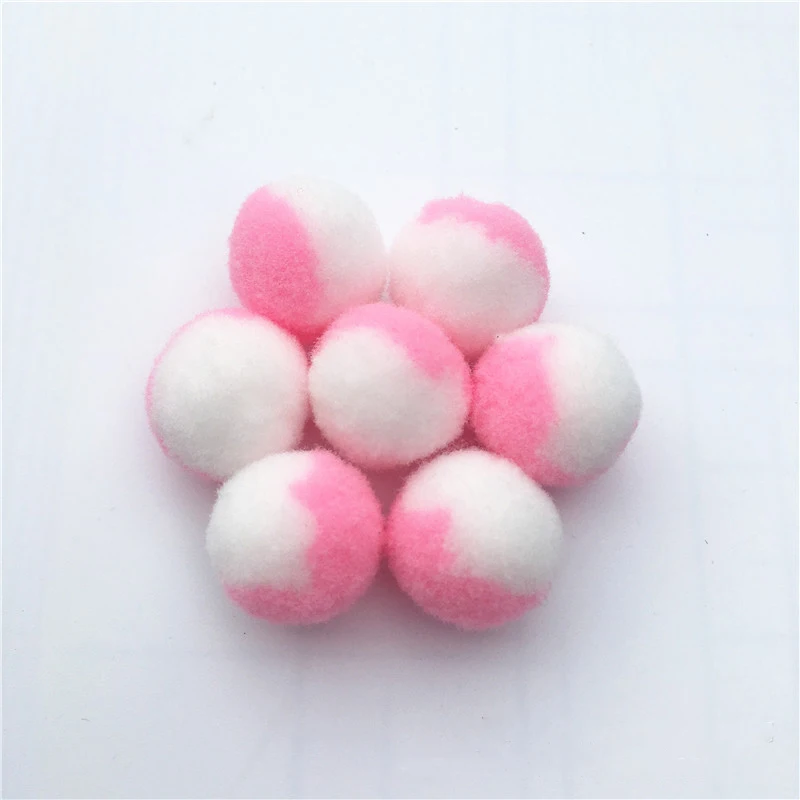 30 &quotсделай сам&quot разноцветный плюшевый мяч двухцветный высокоэластичный