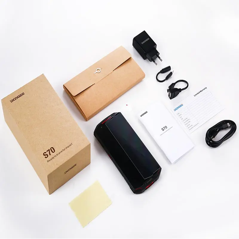 Doogee S70 IP68 водонепроницаемый мобильный телефон 5500 мАч 6 ГБ + 64 5 99 &quot18:9