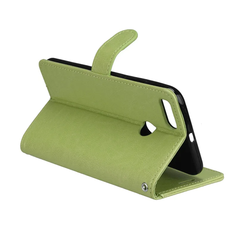 

PU Leather Case For Xiaomi Redmi 5X Flip Cover Retro Crazy Horse Coque capinha Wallet With Stand fundas
