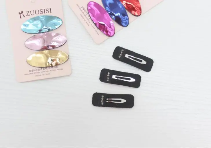 Детские заколки для волос Jolly S 6 шт. корейские аксессуары девочек зеркальные