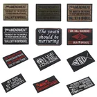 Библейские цитаты 100%, вышитый нарукавник, обруч и петля, тактическая нашивка, максимальное усилие, значок Sevice значки с изображением собак для одежды