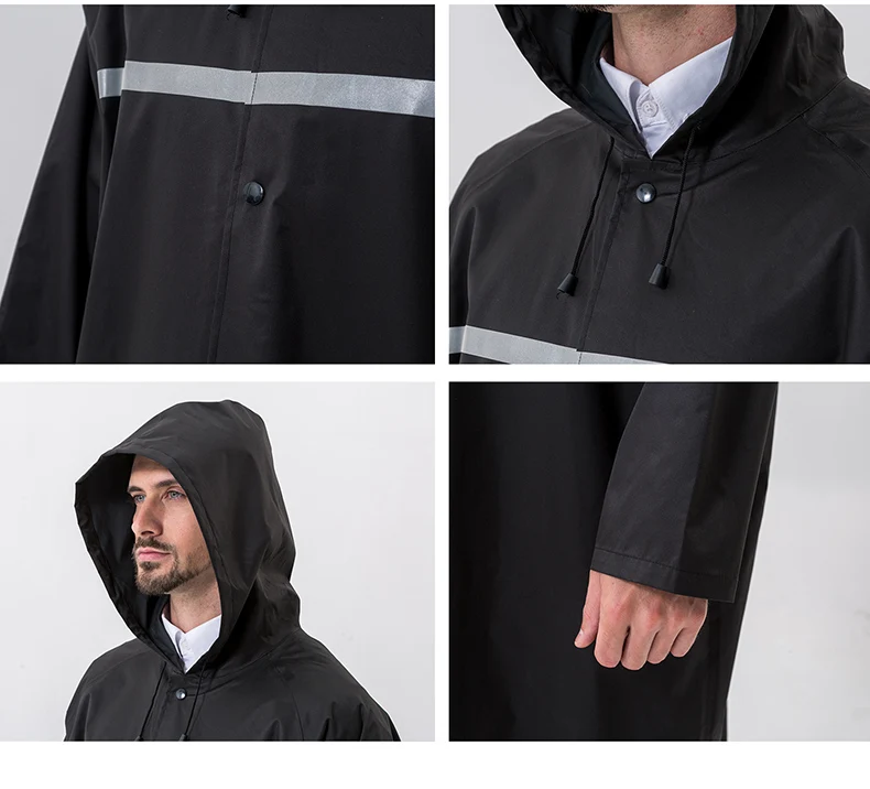 Новый модный мужской дождевик для путешествий на открытом воздухе