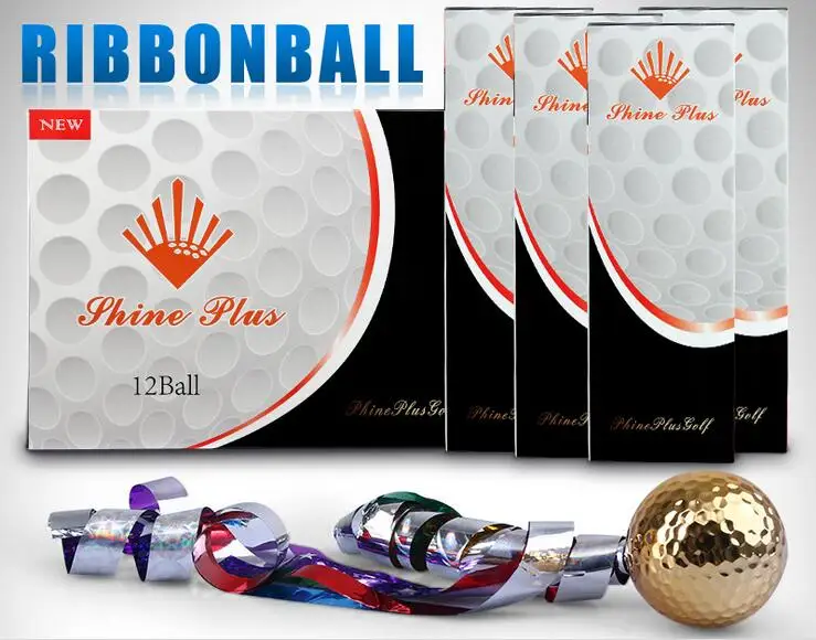 Colorful Golf Balls The opening ceremony of the ball Kickoff Pattern balls 12pcs/barrel | Спорт и развлечения
