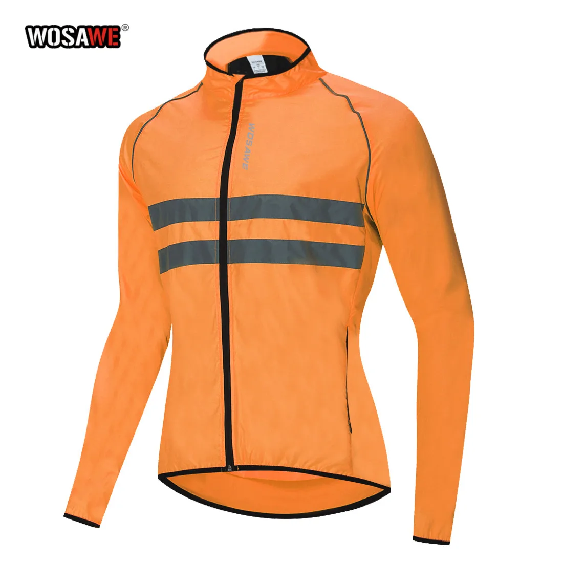 WOSAWE Ultralight Reflective Safety Jacket Choths Windproof Water Repellent Safe Motorcycle Motobike Cycling Sport Clothes | Автомобили и