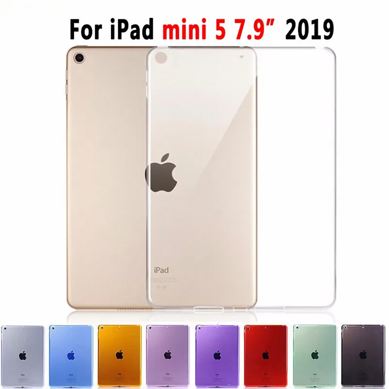 Тонкий мягкий прозрачный силиконовый чехол премиум-класса из ТПУ для Apple iPad mini 5