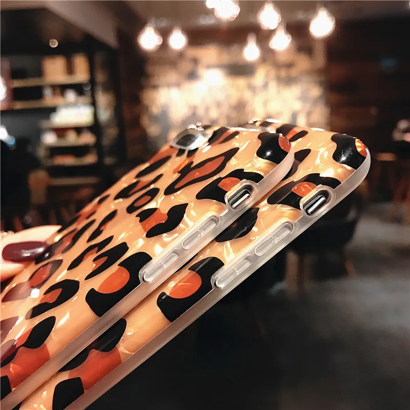 Luxury fashion leopard silicone soft case for xiaomi redmi note 7 mi9 mi6 mi 8 SE M8 explorer play 5X 6X MIX 2S NOTE 3 |