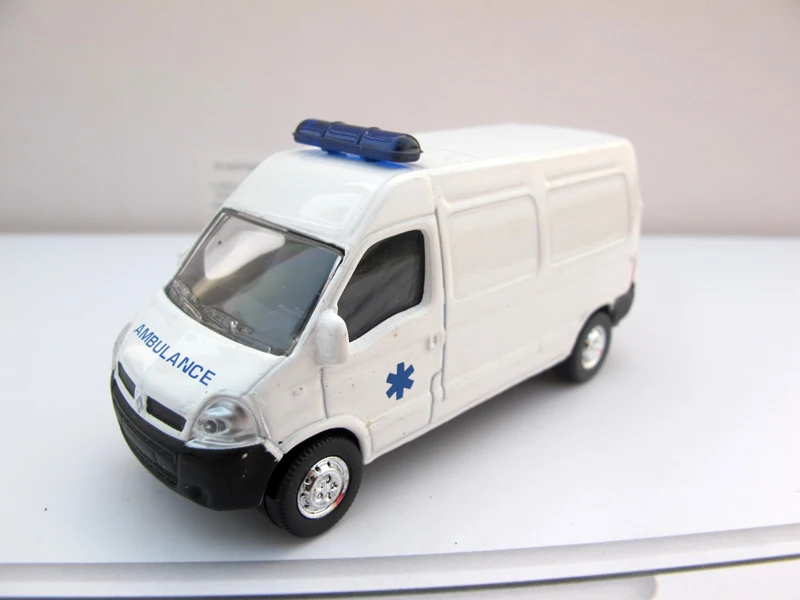 Высокотехнологичная модель RENAULT MASTER автомобиля масштаба 1:64 из сплава литая