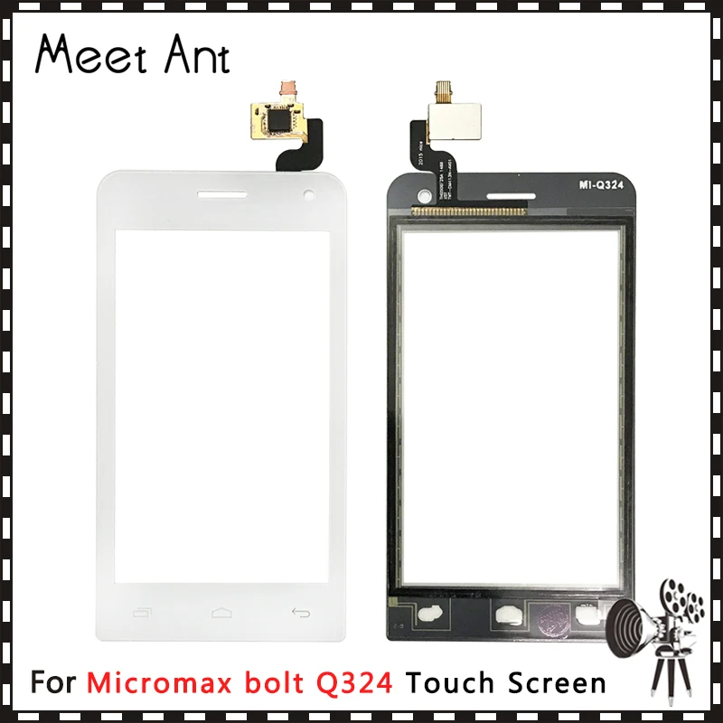 Высокое качество 4 0 &quotдля Micromax bolt Q324 сенсорный экран дигитайзер датчик внешнее