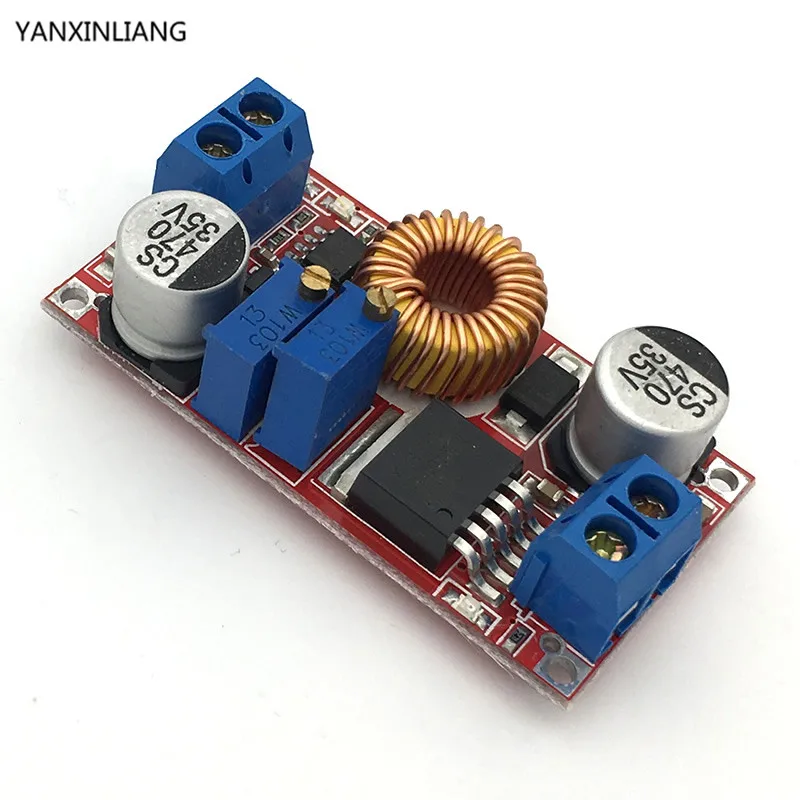 Бесплатная доставка 5A DC CC CV литиевых Батарея Шаг вниз зарядки LED Мощность