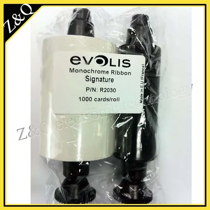 Дешевая Белая лента для принтера Evolis R2030 использования с моделями Карт Pebble и Dualys |