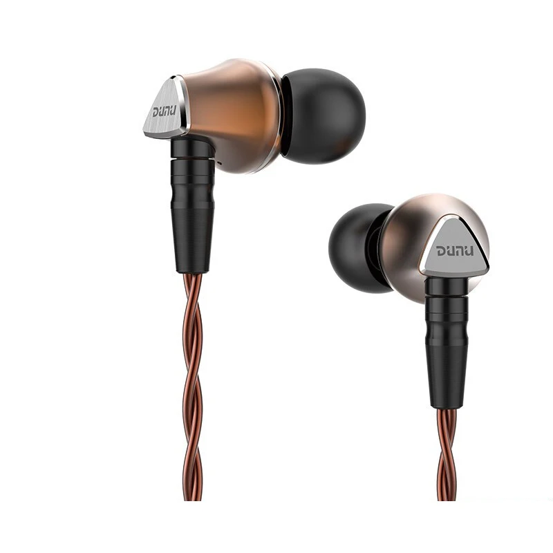 DUNU TITAN 6 динамический 12 мм Мембрана из бериллия TITAN6 T6 Hi Fi наушники затычки Спорт