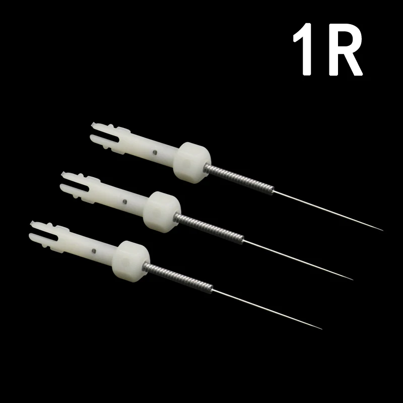 Free shipping 200pcs 1R Original USA biotouch Mosaic tattoo Machine Needle For Professional Permanent Makeup machine Eyebrow | Красота и