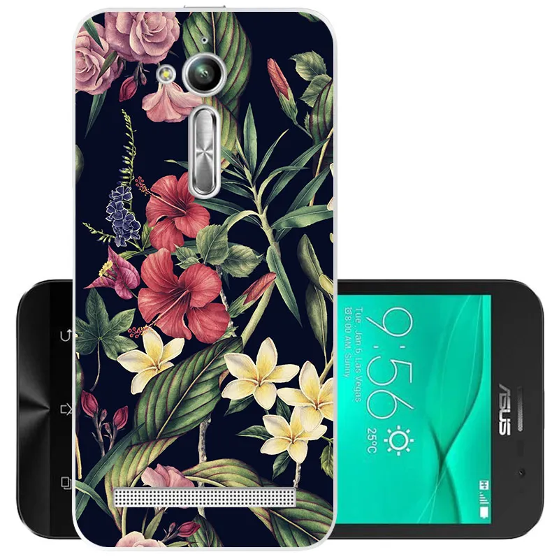 Чехол CaseRiver TPU 5," для Asus Zenfone Go ZB500KL, мягкий силиконовый чехол с милым рисунком, чехол для Asus Zenfone Go - Цвет: 25