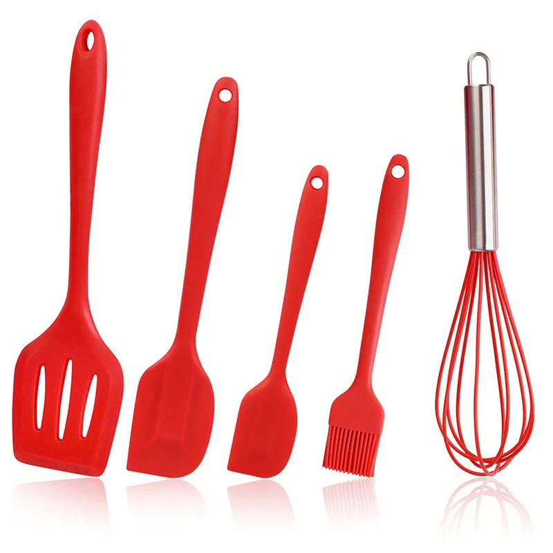 Пищевой силиконовый инструмент для выпечки 5 шт. набор современная домашняя