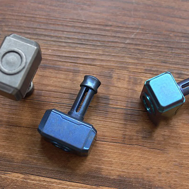 Хит! Титановый сплав Thor's Hammer нож бусины Тритий газ свет самосветящийся в