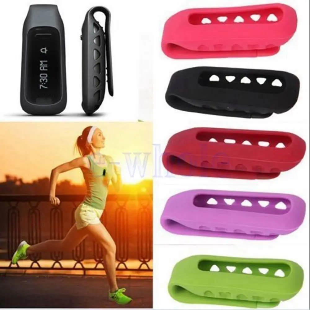 Colorful Clip Case Cover Rubber Holder Pouch Replacement Fit For Fitbit One Smart Tracker AA3711-AA3720 | Электроника