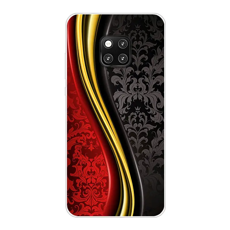 Силиконовый чехол ТПУ для Huawei Mate 20 Pro мягкий телефона LYA-L29 Mate20 20Pro Mate20Pro задней