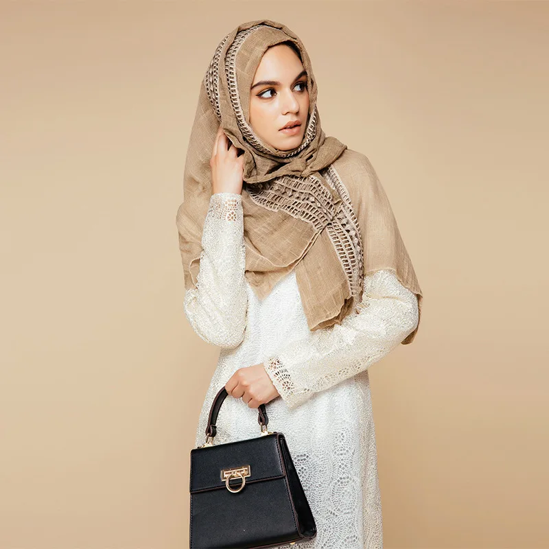 Модное Длинное мусульманское платье с длинным рукавом чисто белое сексуальное