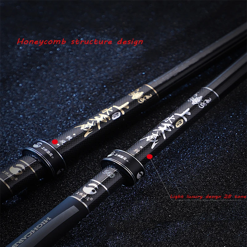 fishing pole New Carbon 3.6m 3.9m 7.2m Lure Rod Casting Fishing Super Light Telescopic winter rod | Спорт и развлечения