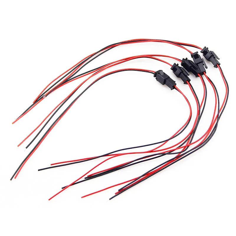 Недавно 5 пар 2 Pin SM JST разъем кабель провода 20 AWG разъемы MJJ88|Соединители| |