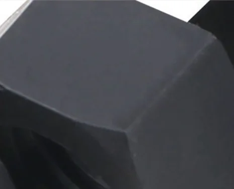DIN934 M2 M2.5 M3 M4 M5 M6 M8 M10 M12 черный нейлоновый болт нейлоновая Шестигранная гайка