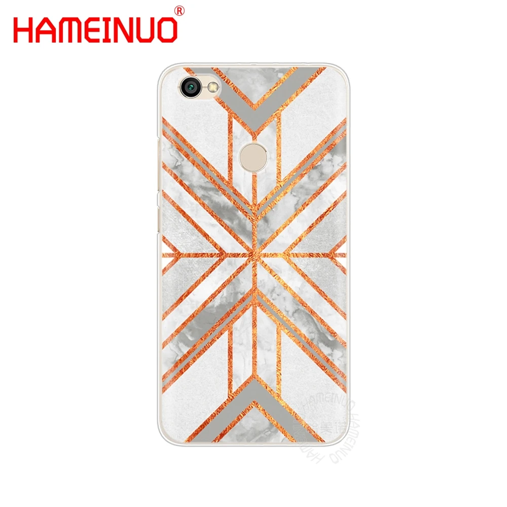 Чехол для телефона HAMEINUO Marble Line с геометрическим рисунком Xiaomi redmi 5 4 1s 2 3 3s pro PLUS note 4X
