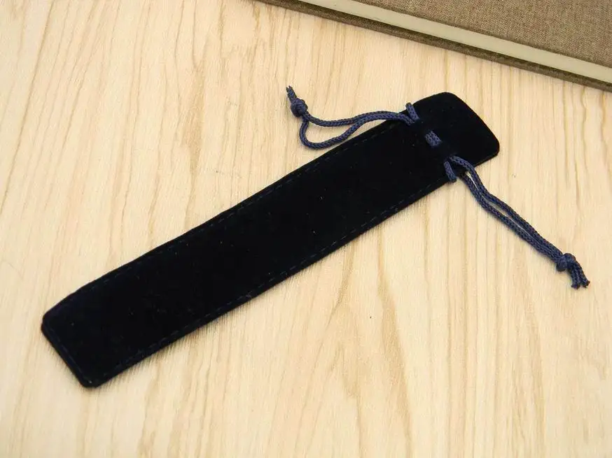 1pc bag 1 шт. подарок поворот Черный Синий Розовый золотой полосы серебряной отделкой шариковая или Ручка-роллер - Цвет: 1pc bag