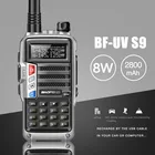 2021BaoFeng UV-S9 мощная рация CB радио приемопередатчик 8 Вт 10 км дальность портативная рация для охоты лес город обновление 5r